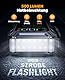 YaberAuto Starthilfe Powerbank mit Kompressor, 150PSI 6000A Auto Starthilfe, Starthilfe Powerbank, Jump Starter (All Benzin und 10.0L Dieselmotor) mit LCD Bildschirm und 500 Lumen Notlicht