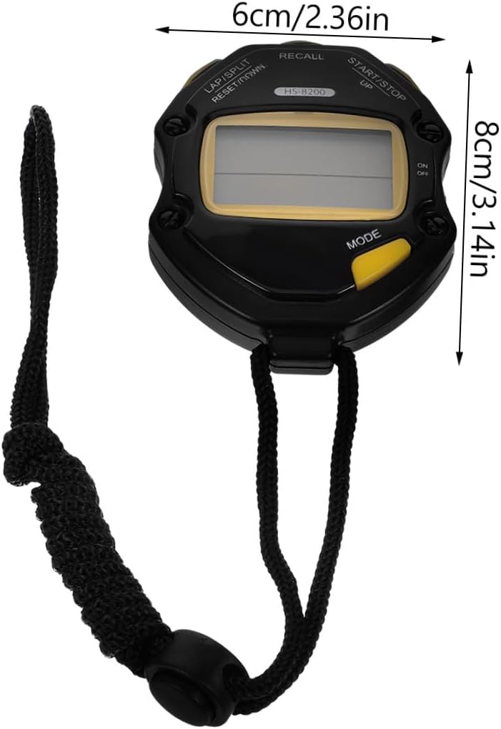 GLEAVI Digital Stopwatch Timer Portable Countdown Timer Sports Stop Watch for Coaches Referees Fitness Running Training with 20-Lap Memory Display image 2