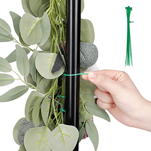 Cocoboo Artificial Flower Swag Wedding Arch Decor 2Pcs Rose Flower Swag Arrangements For Wedding Reception Backdrop Table Decorations Welcome Sign (Champagne White) #TOP3