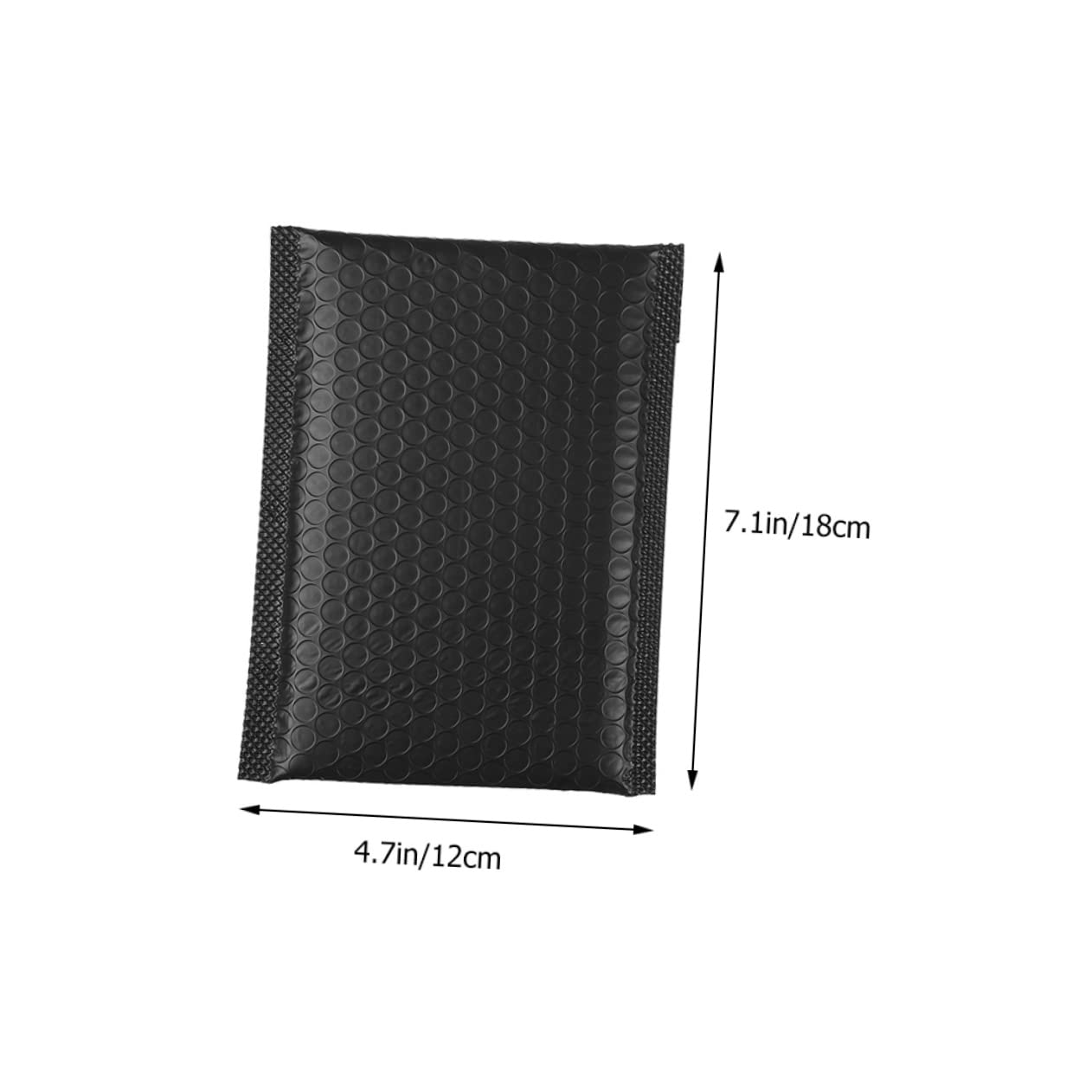 Ciieeo Lot de 50 Enveloppes à Bulles 12x18 cm - Pochettes d'Expédition Rembourrées Auto-Adhésives et Imperméables | Enveloppes Postales Colorées Résistantes à la Perforation pour Petits Objets