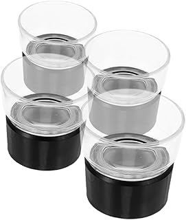 Abaodam ジュエリールーペ 10倍 4個セット 円筒形グリップ レンズ 携帯用 ツール 骨董品 切手鑑賞 電子部品 向け