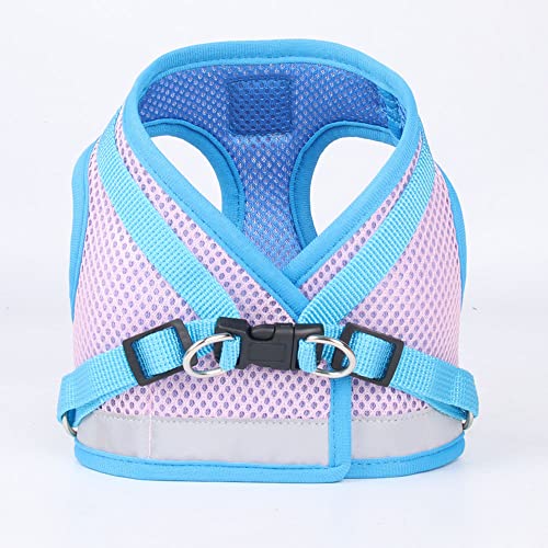 Domkim Step In No Pull Dog Harness And Leash Set For Small Medium Dogs, No Choke No Slip Dog Leash And Collar Set, French Bull Dog Vest Harnesses (Xl, Pink) #TOP2