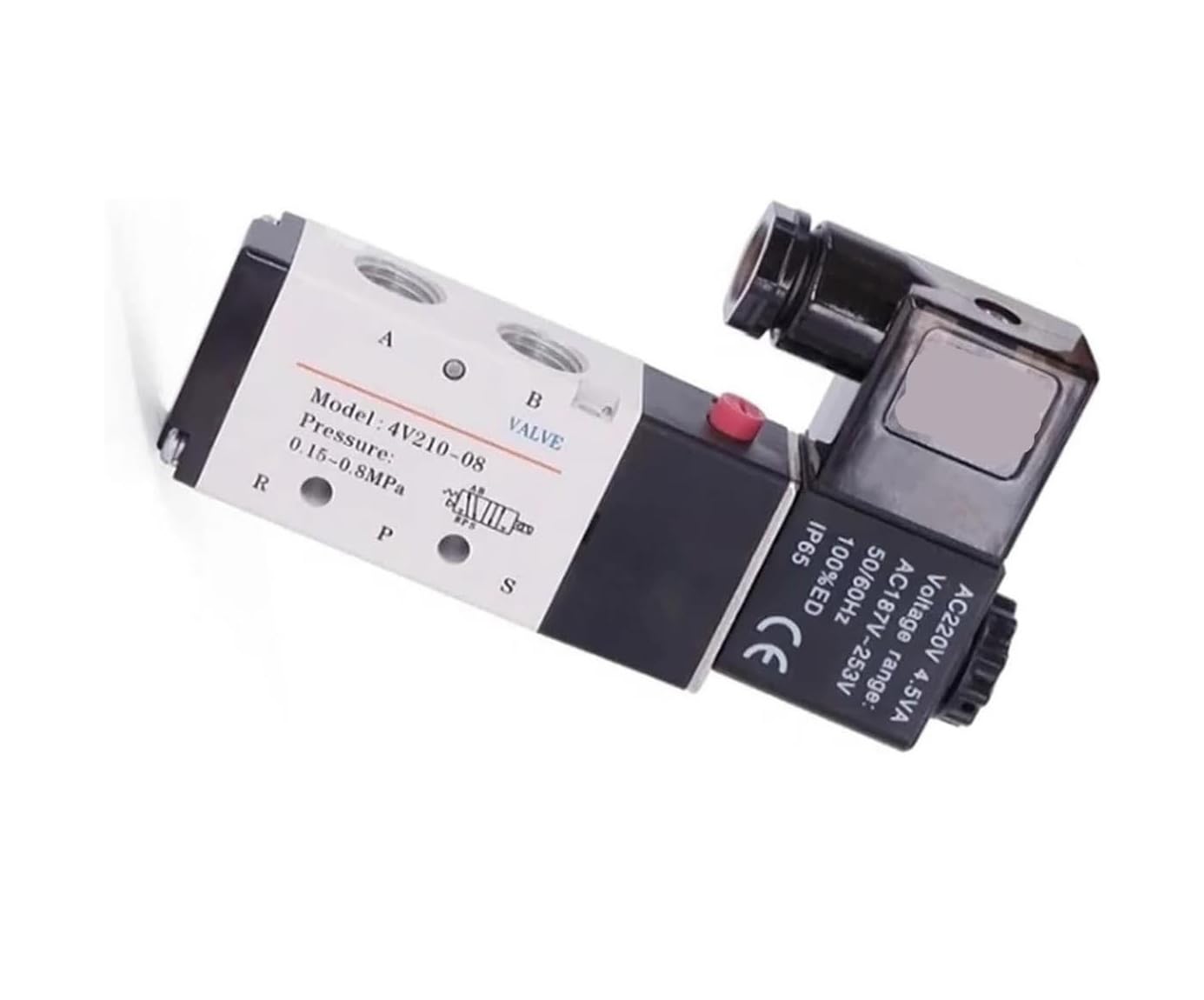 Pneumatic Electric Solenoid Valve - Efficient Directional Control for Fluid Management in Industrial Applications(4V210-08 DC24V)