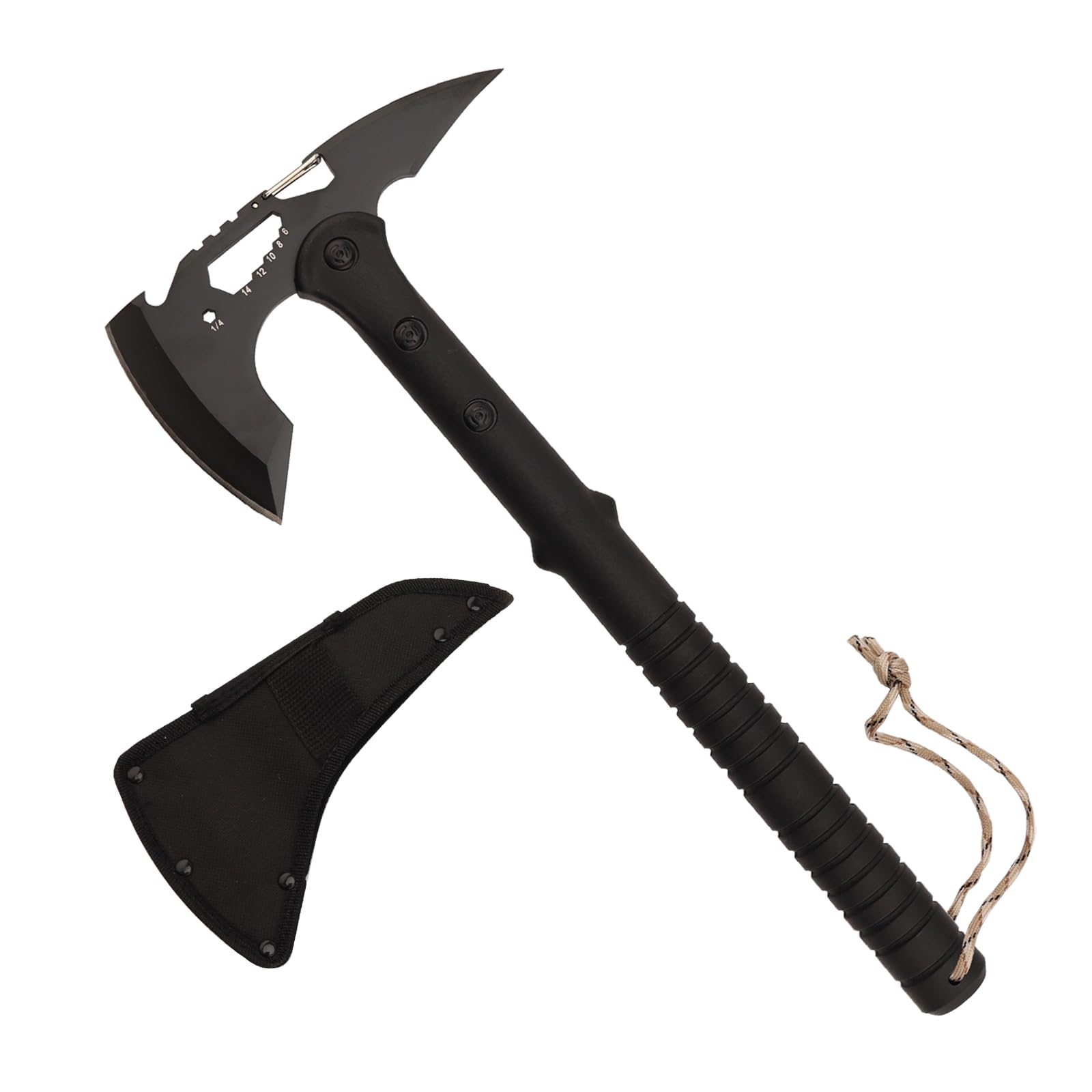 Amazon.com: CHI SHANG Tactical Hatchet,Black Stainless Steel