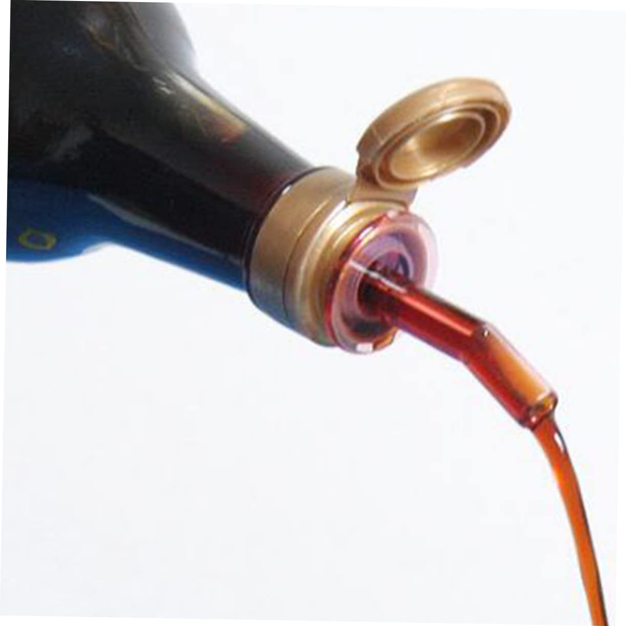 CIYODO 8pcs Spout Drink Measure Pourer Oil Stopper Kitchen Tapered Spout Accessories Bottle Pour Spout Vacuum Sealers Oil Bottle Pourer Wine Stopper Sauce Bottle Nozzle Wine Pourer