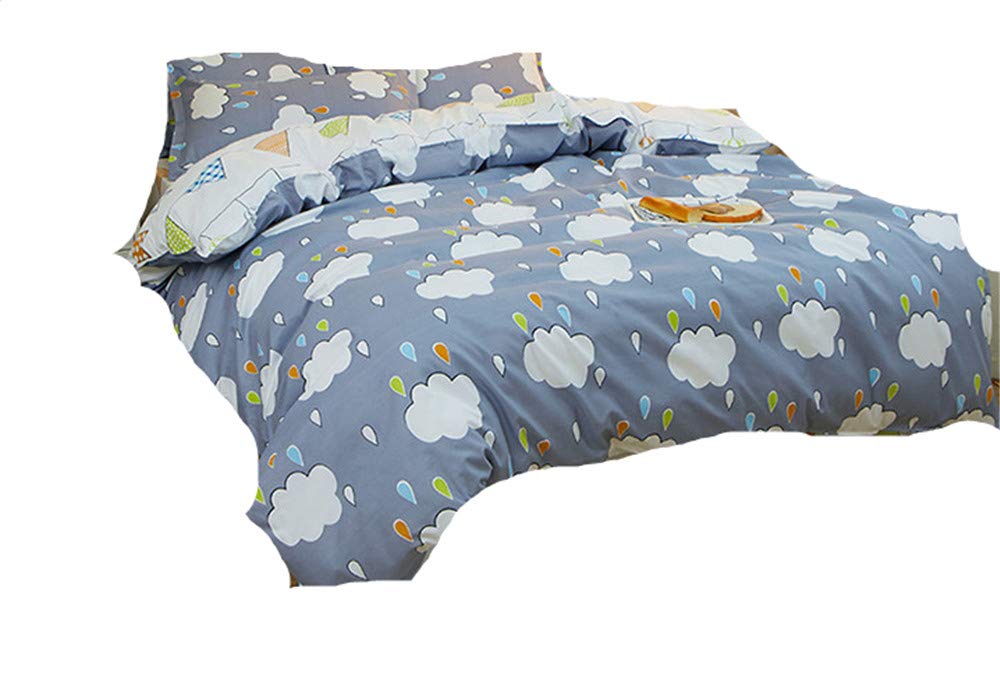 Ensemble de lit anti-transpiration quatre pièces en coton d'aloès doux et durable