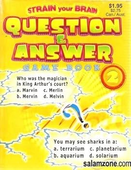 Paperback Strain Your Brain Question and Answer Game Book 2 Book