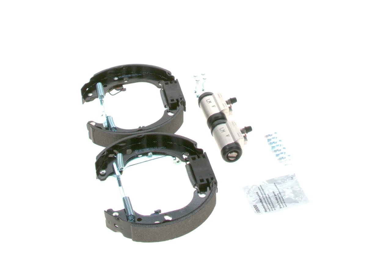 Bosch KS620 Kit Super Pro - Kit freno a tamburo posteriore - 1 set preassemblato, 2 cilindri freno a ruota, 4 ganasce freno