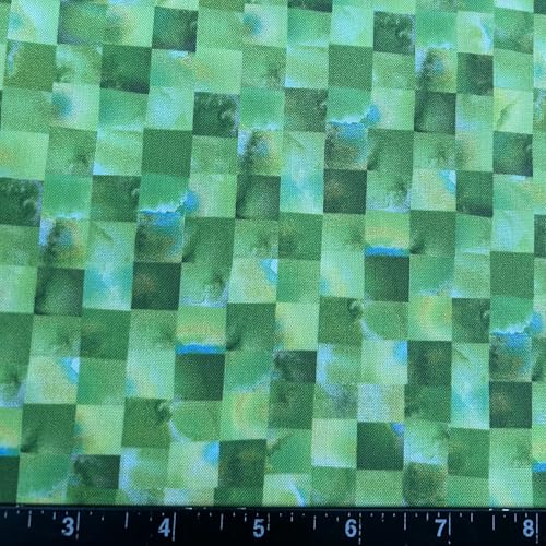 The Yard - Tessuto 100% cotone per cucito, trapuntatura, artigianato fai da te, larghezza 157 cm (n. 34, motivo: animali del bosco, riccio, rinoceronte, gufo)