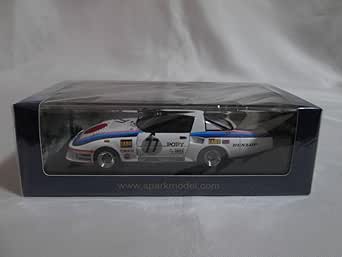 SPARK-MODEL MC7905 Scale 1/43 | MAZDA RX-7 252i ROTARY ENGINE N 77 LE MANS 1979 WHITE BLUE RED