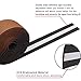 TOPCABIN® Camouflage Series Comfort Gel Road Bike Handlebar Tape Bike Bar Tape with Reflective Bar Plugs (Brown(PU a Pair))