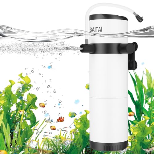 BAITAI Internal Fish Tank Filter 800L/H for 100-320L Aquariums