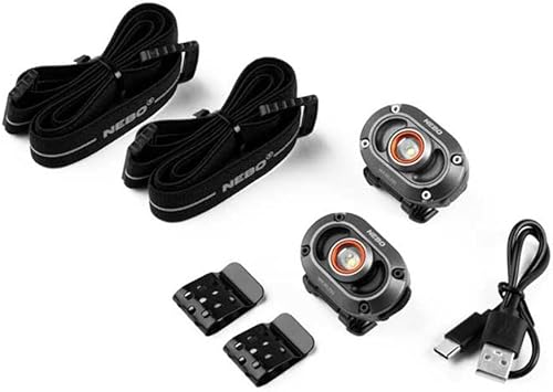 Miniatura 2 de NEBO MYCRO 250 - Linterna frontal recargable  250 lúmenes, 3 modos de luz, resistente al agua, correa ajustable, lámpara de cabeza súper brillante