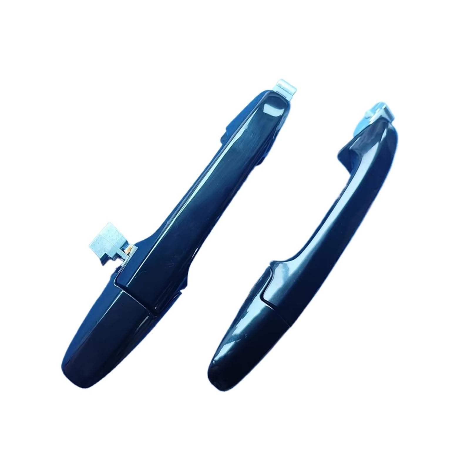 Zjyzyq Black Car Sliding Outer Door Handle For Civic For Sedan 2006-2011 Rear Left And Right Smooth White Exterior Car Door Handle(Rear Right)