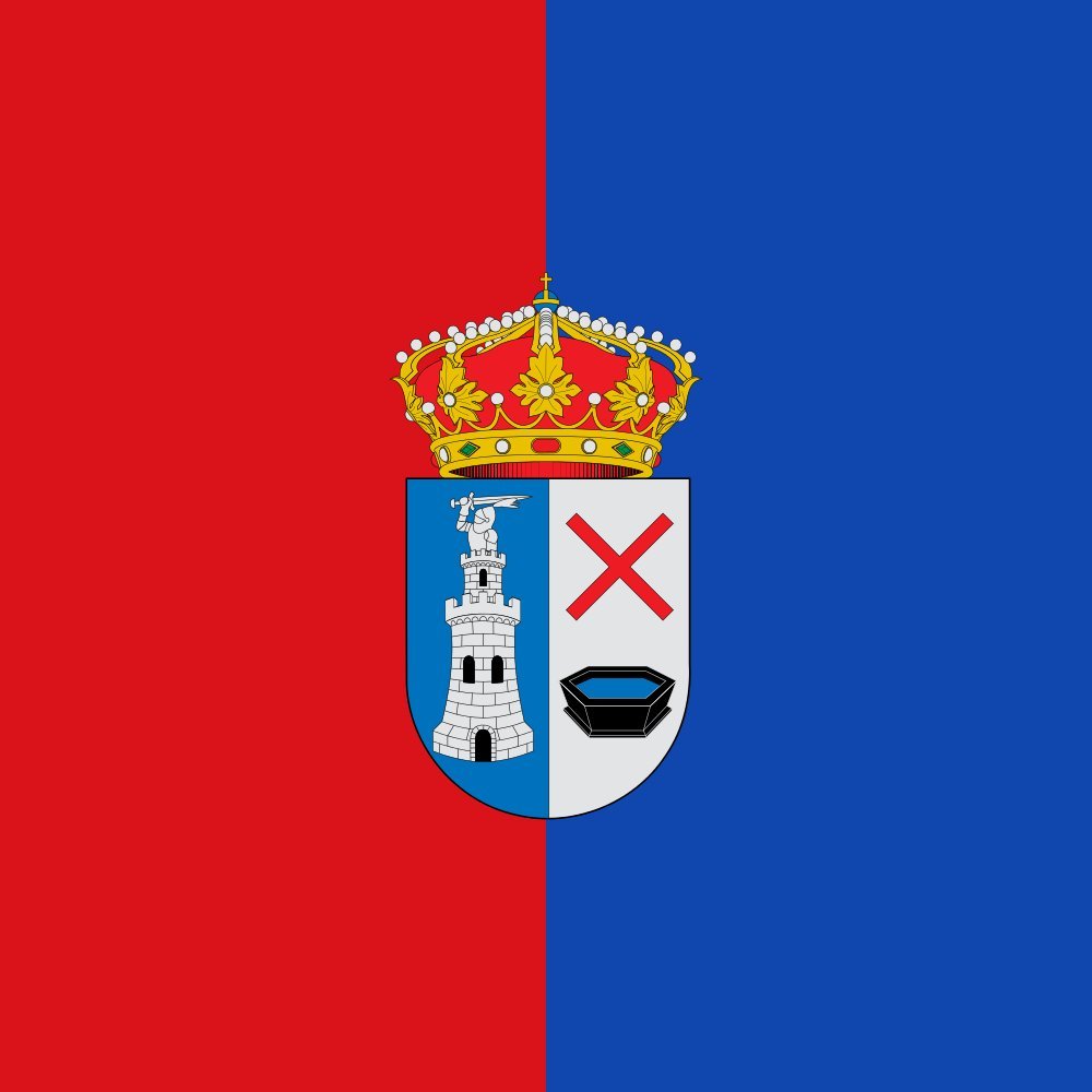 Drapeau Large Tordillos pour mât et décoration murale grand format carré 120x120cm 1.35m²