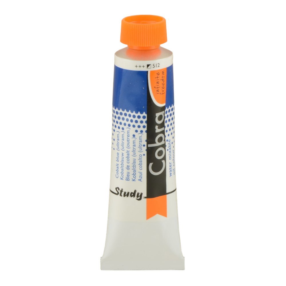 Cobra Royal Talens Study - Water Mixable Oil Colour - 40 ml - Cobalt Blue (Ultramarine)