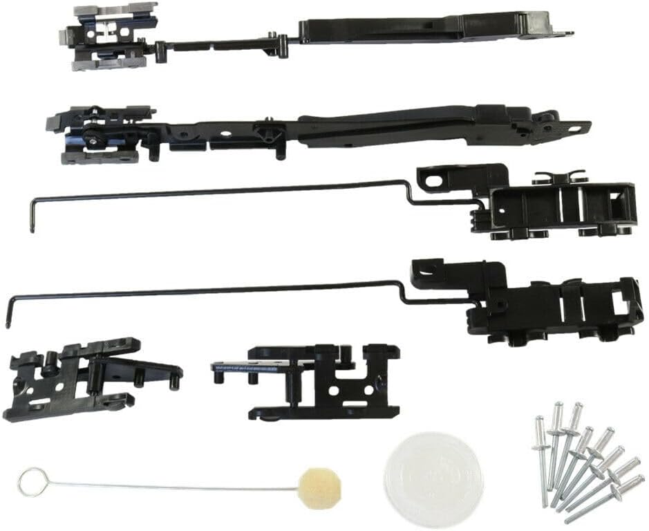 Sunroof Repair Kit Fits -(Black,Plastic)