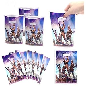 30 Packs Battle Royale Party Gift Bags Video Game Party Tassen voor Kids Battle Royale Thema Party Decoraties Game…
