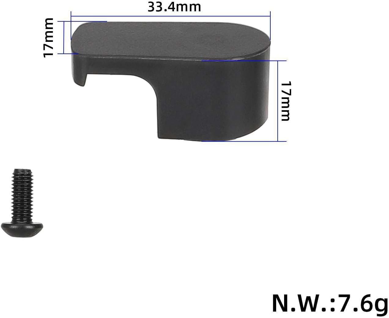 Garde-boue arrière pour scooter électrique Ninebto Max G2 avec pièces de feux arrière