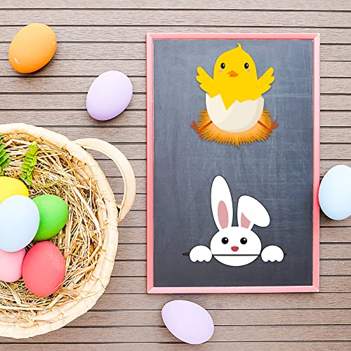 18-Pieces Jumbo Reflective Easter Eggs Decor Magnet Happy Easter Eggs Reflective Magnet Funny Easter Car Refrigerator Automotive Magnetic For Easter Party Favor, Any Metal Surface Decor #TOP5