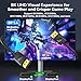 Flexible DisplayPort Cable Version 1.4, Standard DP Cable Supports DP 1.4/1.2, 8K60 4K240/144 2K360/240, HBR3 32.4Gbps HDR HDCP DSC FreeSync G-Sync DLSS for Gaming Monitor, NVIDIA AMD Graphics (6.6ft)
