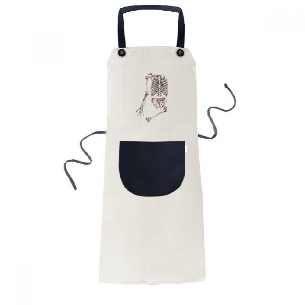 Tablier squelette humain esquisser pour animer vos ateliers cuisine et barbecues