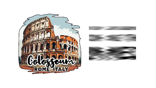 Destination Vinyl Ltd Round Stickers (Set Of 2) 10cm - Italy Italian - View #2