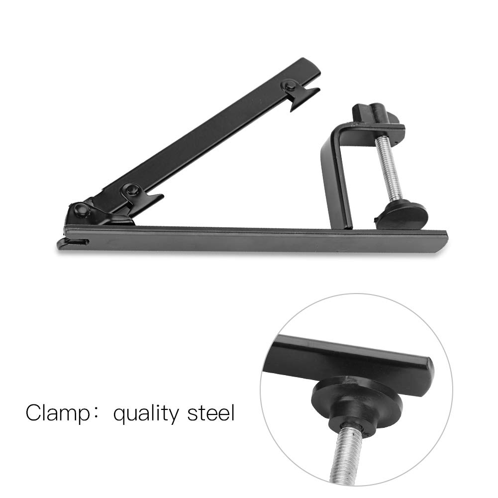 Rete da Pong Morsetto per Rete da Pong 22 × 14 × 5 Rete da Ping Pong Portatile con Morsetti in Metallo Accessorio per Set da Pong