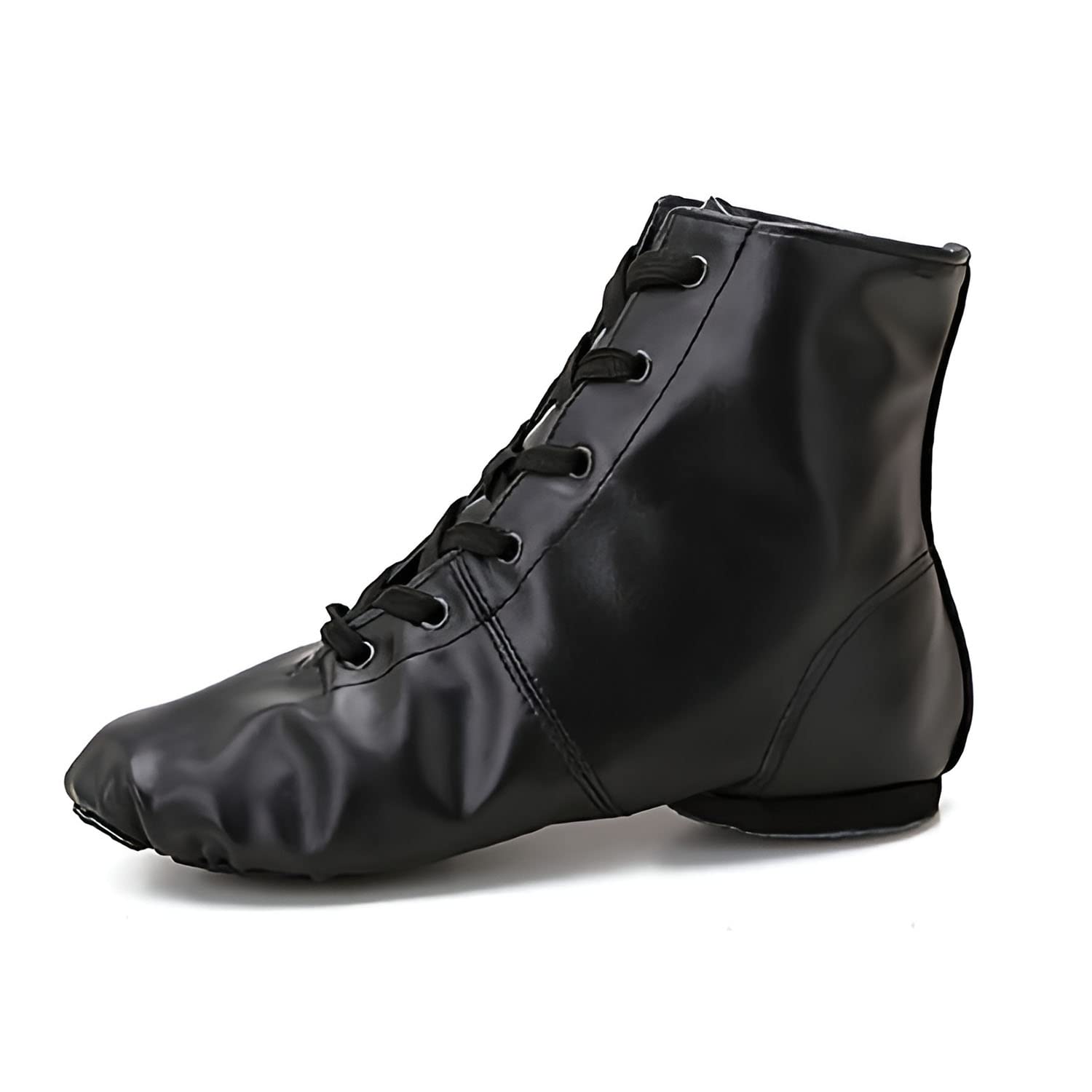 Zapatos de Ballet Zapatillas Danza PU Cuero Comodos Adultos Zapatillas Baile Moderno Salon Jazz Gimnasia para Mujer