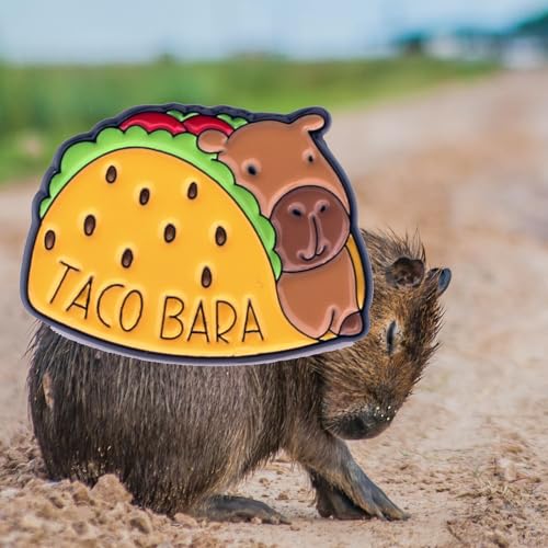 Image of Funny Capybara Brooch Gifts for Animal Lovers Enamel Pins