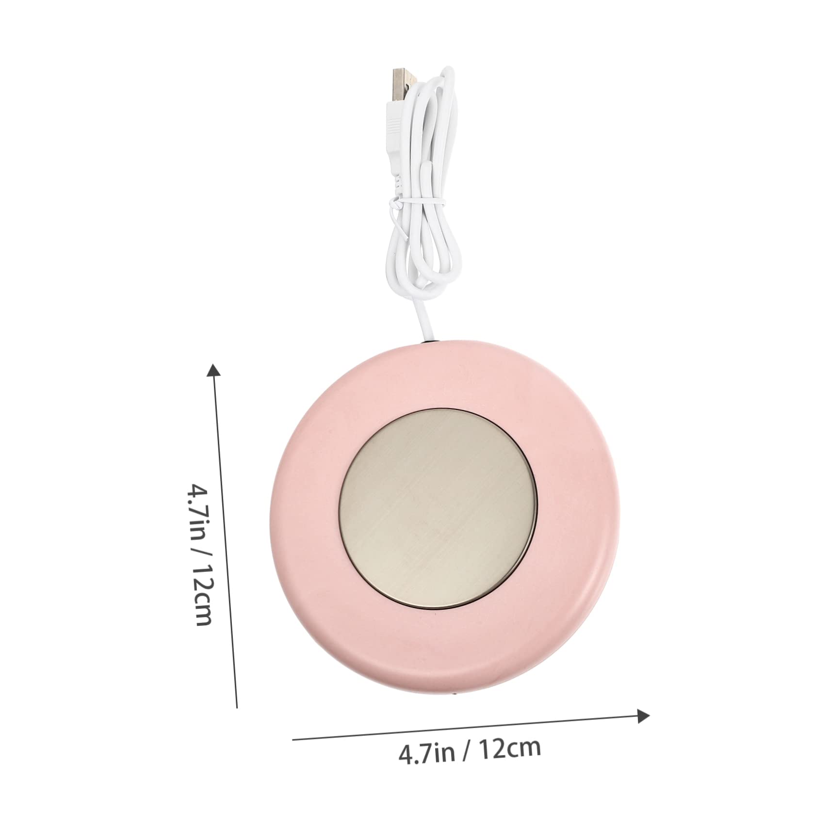 OFFSCH Warm Your Drink USB Heating Coaster Thermostatic Mat Mug Warmer for Desk