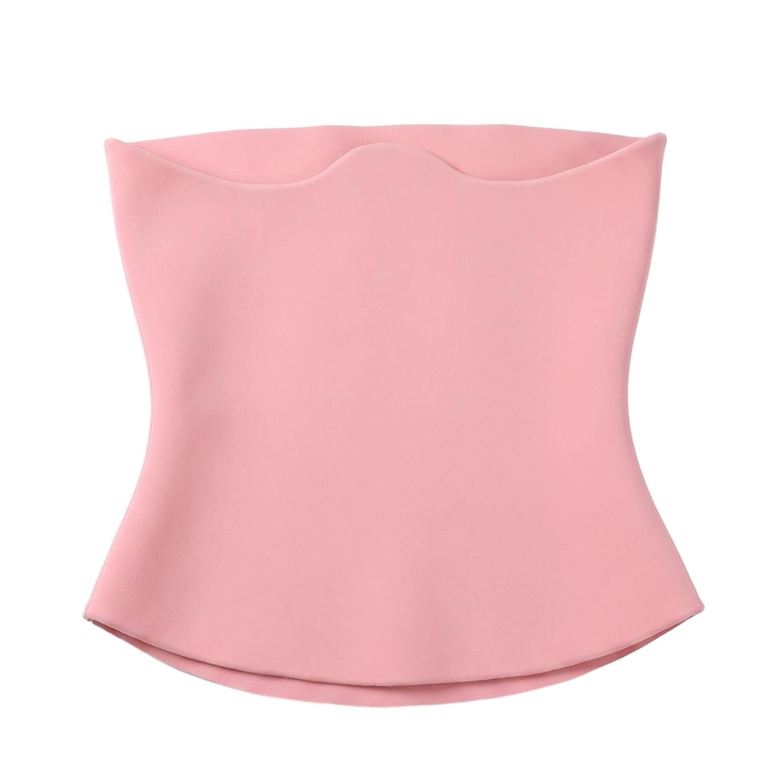 Compression Binder Full Coverage Body Strapless Waist Pink-picture-39