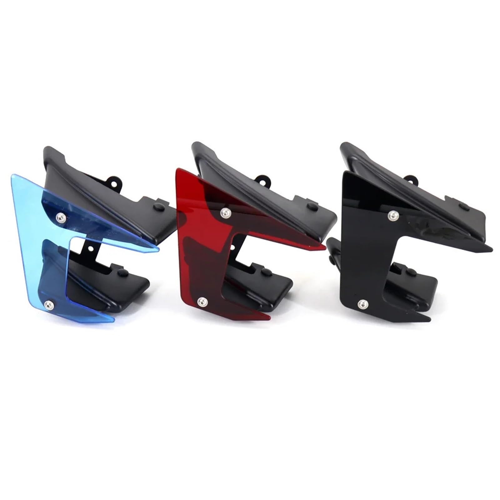 Pasuje do YAMAHA MT-09 MT 09 MT09 SP Akcesoria motocyklowe Winglet Aerodynamiczny boczny skrzydło Docisk Wiatrowy Deflektor(Red)