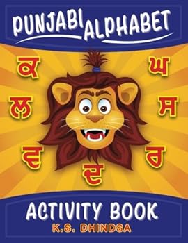Paperback Punjabi Alphabet Activity Book (Extra) [Punjabi] Book