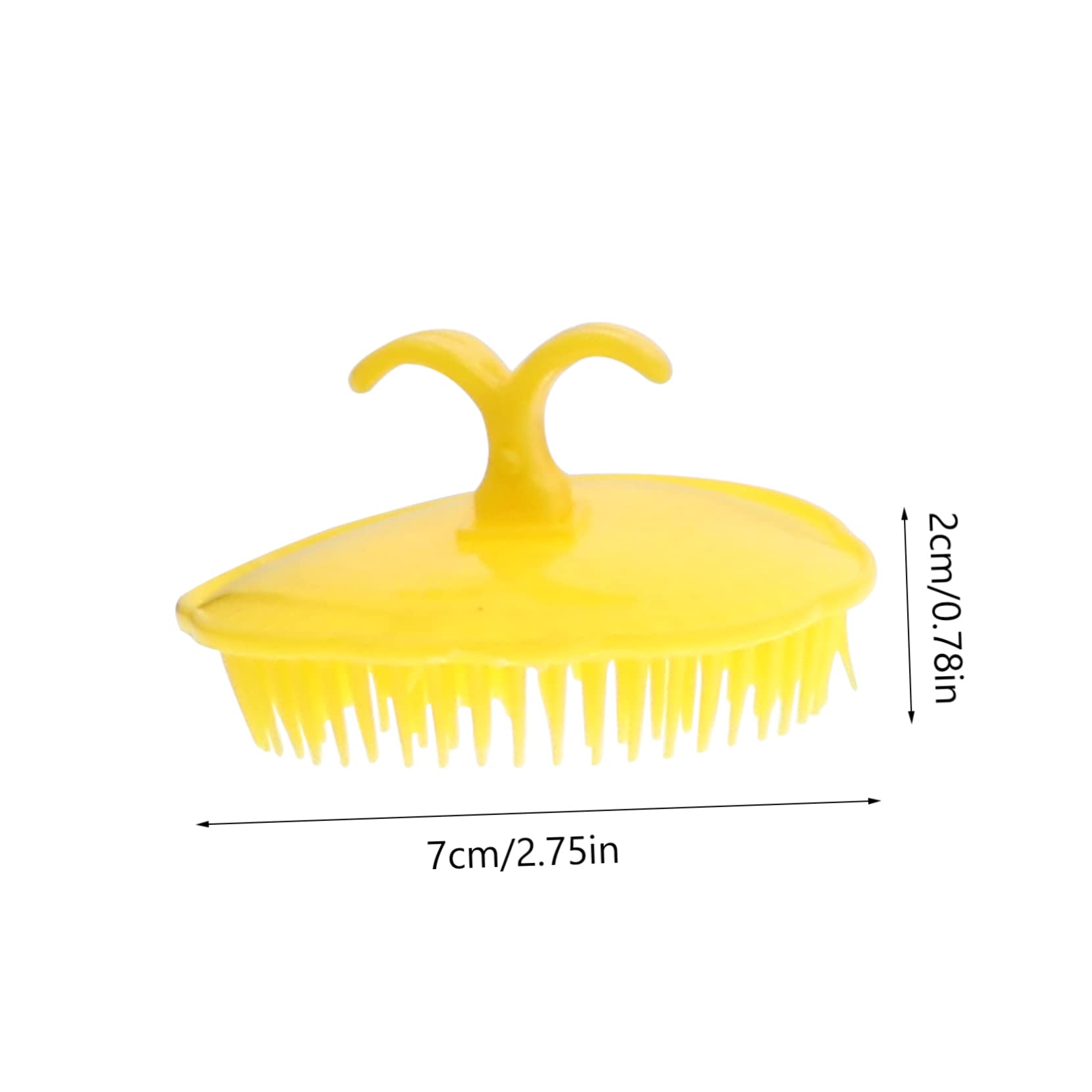 Veemoon Cepillos de Masaje Cabello y Cuero Cabelludo, Diseño Ergonómico de Plástico Ligero, 12 Piezas para Lavado y Cuidado en Peluquería y Viaje Color Aleatorio