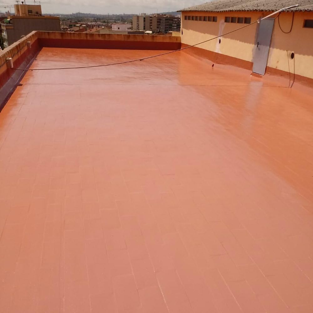 Membrana Impermeabilizante Poliuretano Mariseal 250 Teja 25kg Terrazas | Azoteas, balcones y cubiertas transitables. Impermeabiliza sin juntas, elástica, resiste rayos UV y soporta agua estancada.