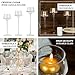 Efavormart Set of 3 | Long-Stem Clear Glass Pedestal Table Vase Centerpieces, Tall Tealight Disc Candle Holders - 8