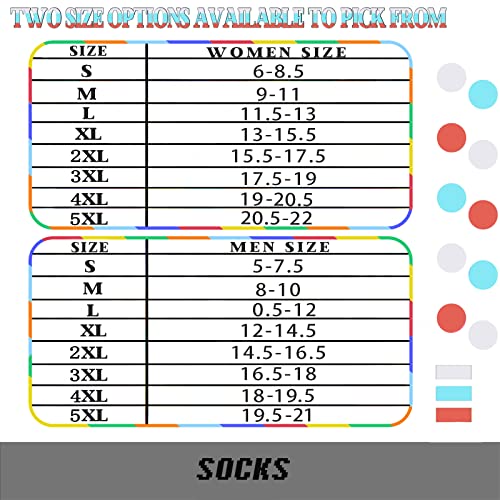 Tapesb 3 Pairs Plus Size Compression Socks Wide Calf Women Men Knee High 20-30 Mmhg Circulation for Swelling 2xl 3xl 4xl 5xl by Tapesb - Image 6