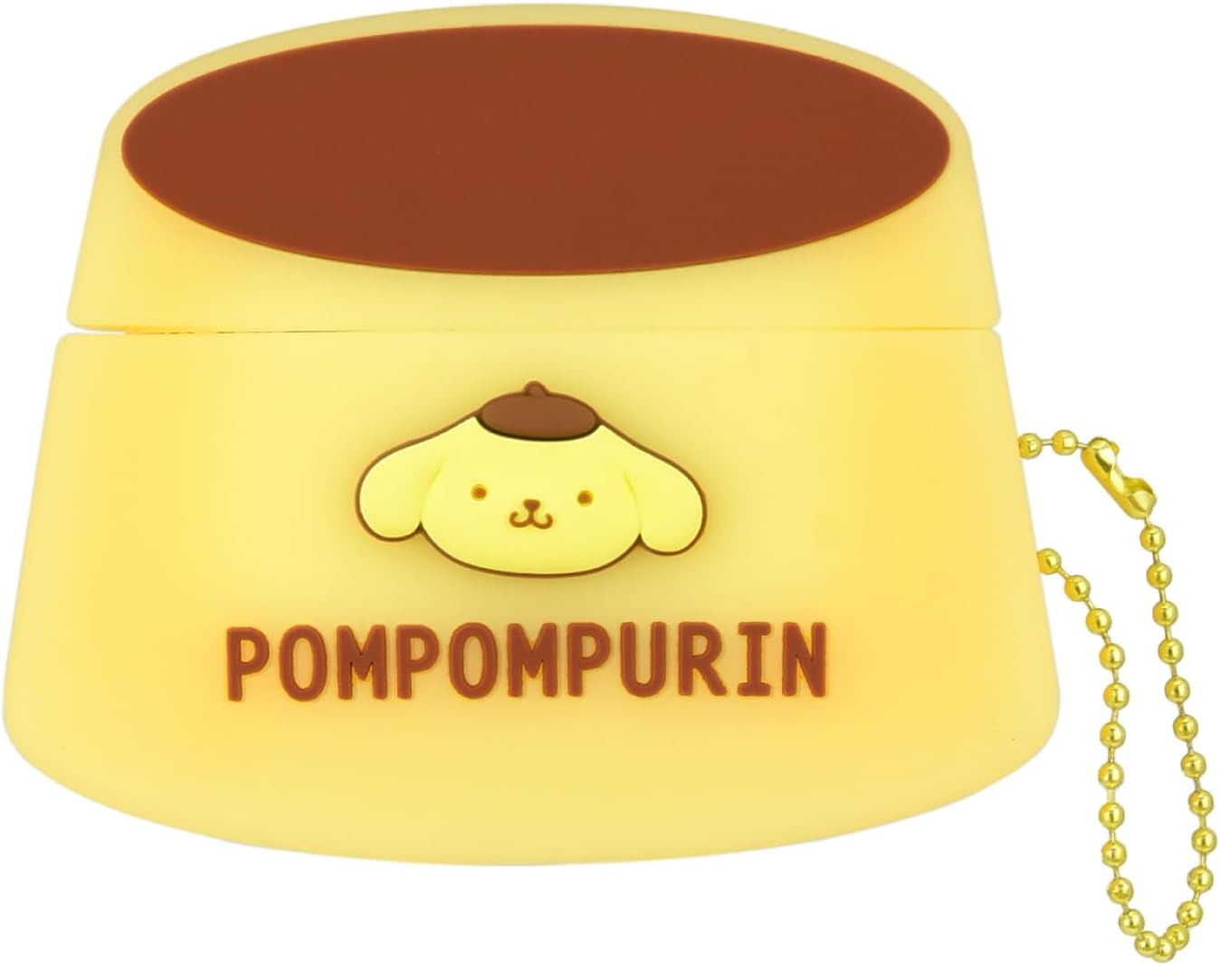 Gourmandies SANG-425PN Silicone Case for Sanrio Characters AirPods Pro (2nd Generation) / AirPods Pro Compatible with Pompom Purin