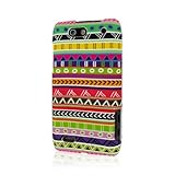 Motorola DROID 4 Case, MPERO SNAPZ Series Rubberized Case for Motorola DROID 4 XT984 - Aztec Fiesta