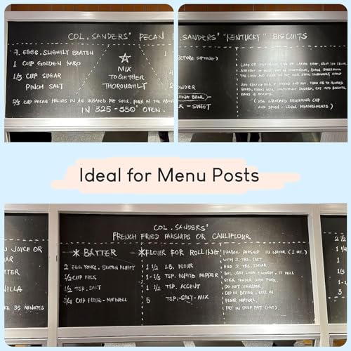 STATIONERY ISLAND Kreidestifte für Tafel Abwaschbar, Weiß Kreidestift für Fenster, 3mm 4 Stück Kreidemarker, Fensterstifte