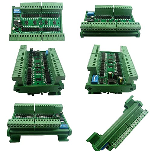 Eletechsup Dc 12V 24V 32Ch Optically Isolated Input Npn Switch Digital Collector Rs485 Modbus Rtu Module With Shell (4) #TOP4