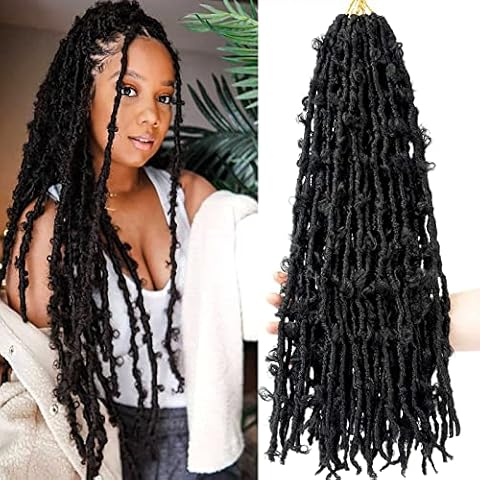 Ahrencan Butterfly Locs Crochet Hair 24 Inch Cover