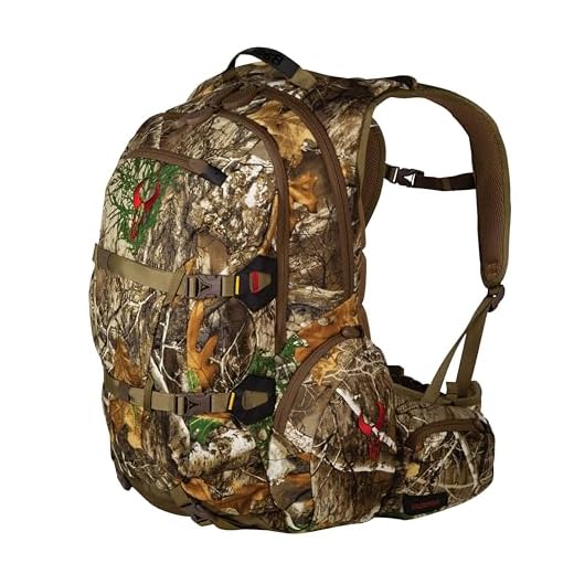 Badlands Superday Hunting Backpack - Bow, Rifle, & Pistol Compatible, Realtree Edge