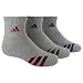 adidas Boys Cushion Quarter Socks (Pack of 3)