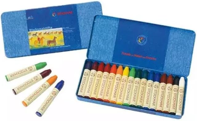 Stockmar Crayons 16 Pieces in a Tin Box