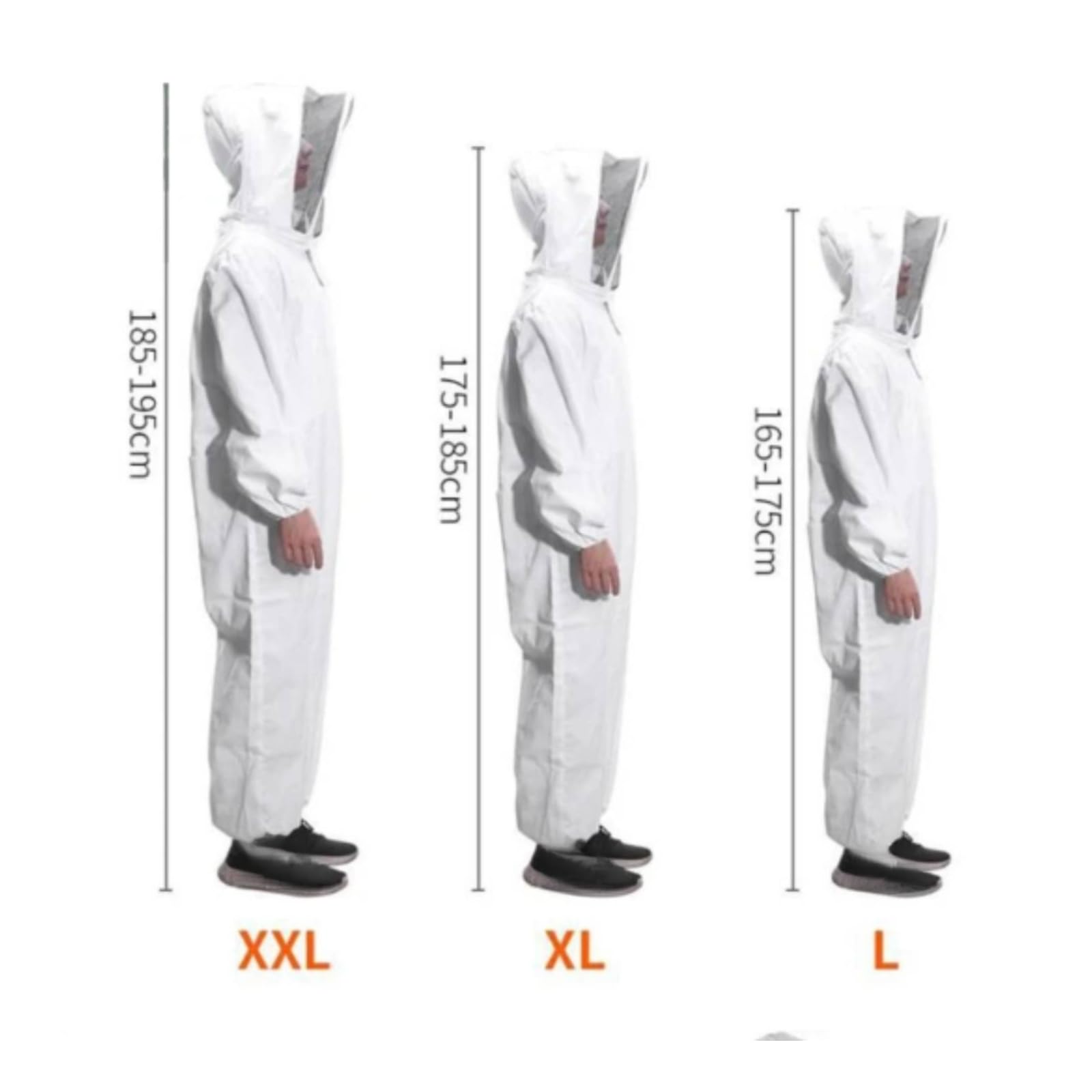 LOVIVER Combinaison D'apiculture Protectrice | Anti-Abeilles, complète, Tenue D'apiculture Gants, pr, Apiculteurs