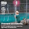 Techko Safe Pool Alarm with Strobe Light S287