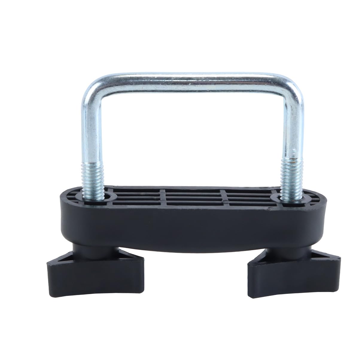 Lot de 4 supports de toit de voiture avec fixations de sécurité et boulons en U pour coffre de toit, adaptés aux porte-bagages de voiture (6 cm)