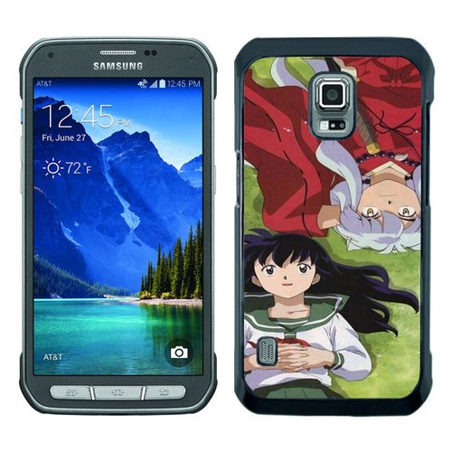 S5 Active cover,InuYasha 30 Black Samsung Galaxy S5 Active cell phone case